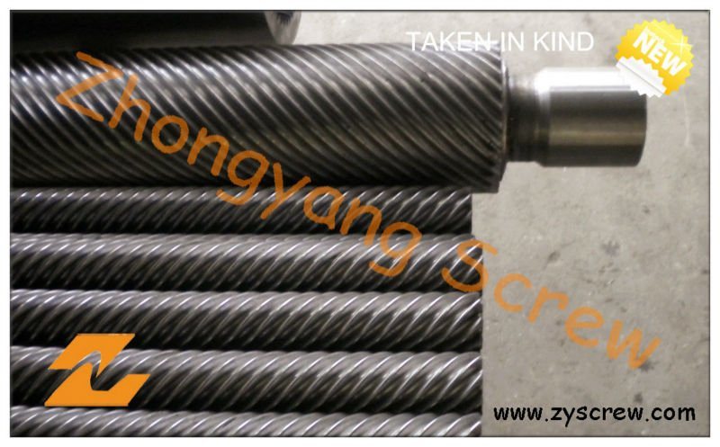 Planetary Roller Screw Barrel for PVC Plastic Extruder Granules