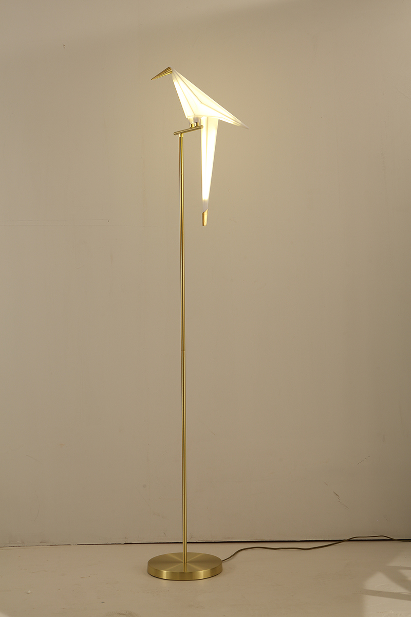 Decorative Bird Floor Lamp Modern Standing Floor Lighting