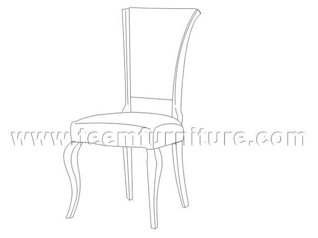 2016 New Collection European Style Ls-304 Wood Design Wholesale Dining Chair