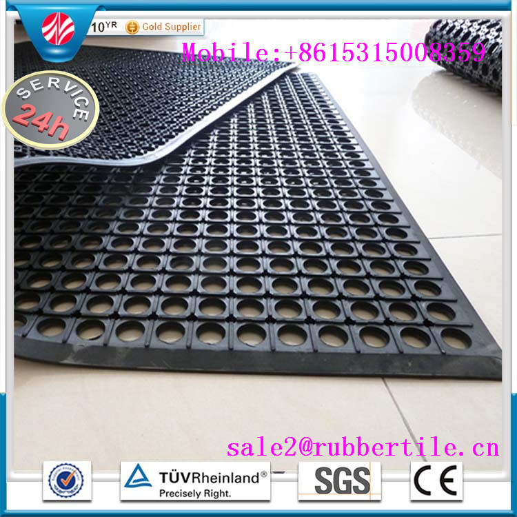 Anti Bacterial Drainage Heavy-Duty Anti-Fatigue Floor Mat