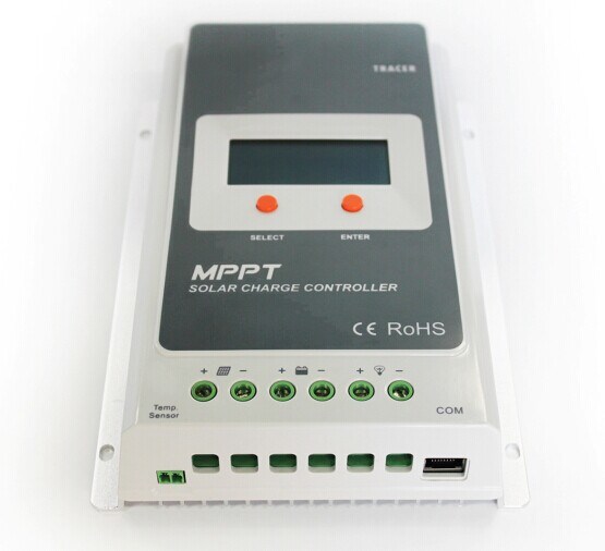 40A 12V/24V Auto Solar Products MPPT Solar Controller with Remote
