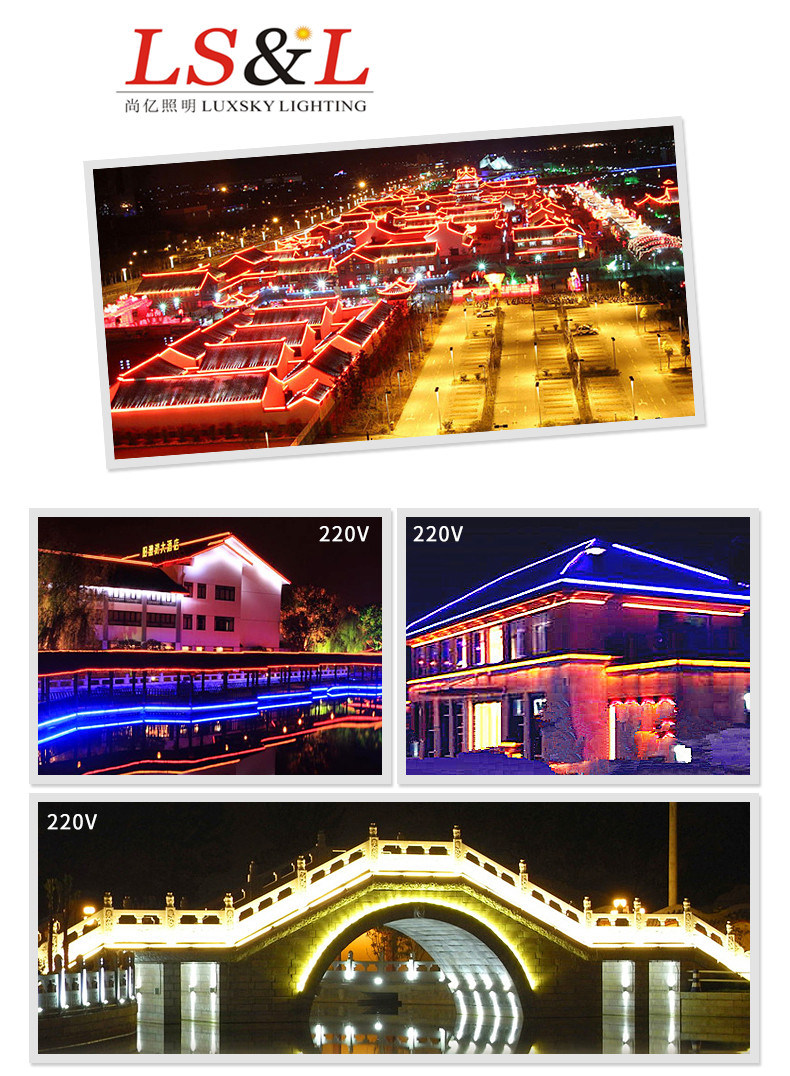 High Quality IP68 LED Neon Flex Light for Outdoor Decoration