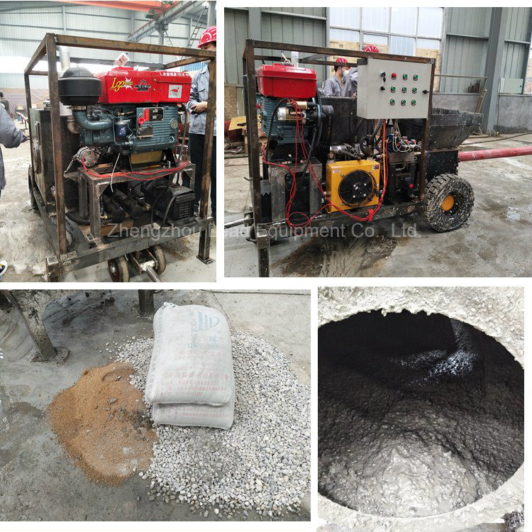 Mini Portable Concrete Pumps with Hydraulic System