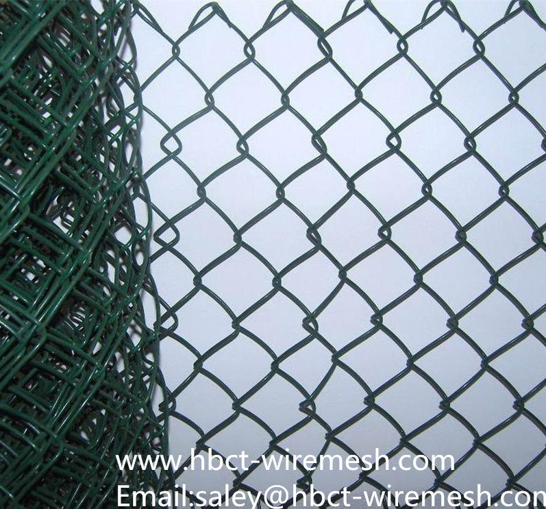 Coated Chain Link Fence for Stadium