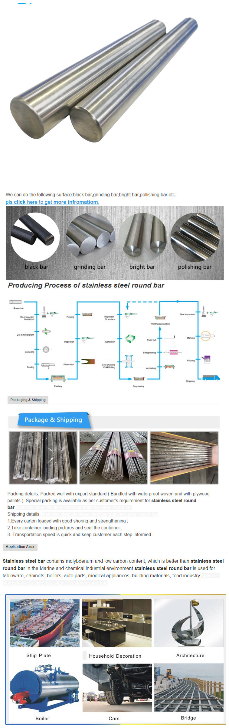 SUS 304 16mm, 25mm, 30mm, Stainless Steel Round Bar