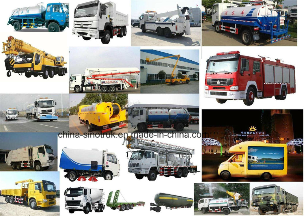 China Best HOWO King Fecal Suction Truck of 10-12m3 Tank