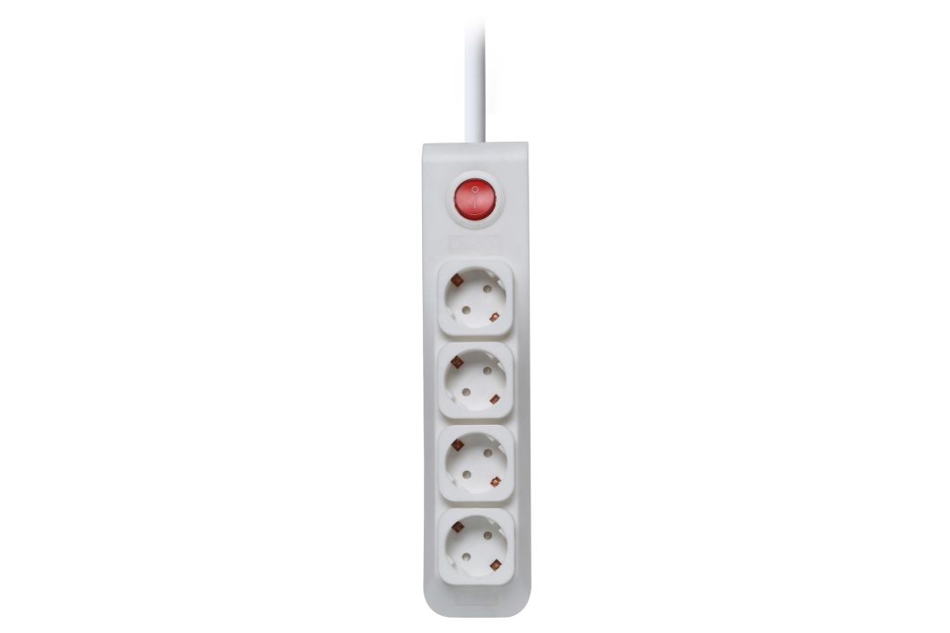 Surge Protector Multiple Extension Socket Individual Switch Power Strip (LX4W)