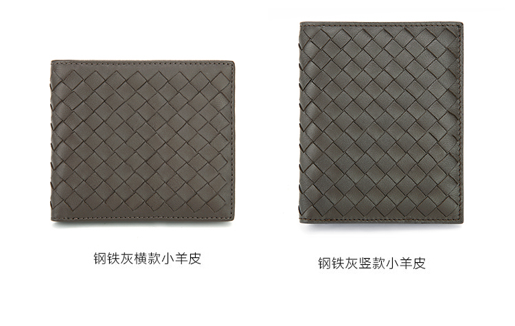 PU Leather Business Men Wallet with Customized Logo