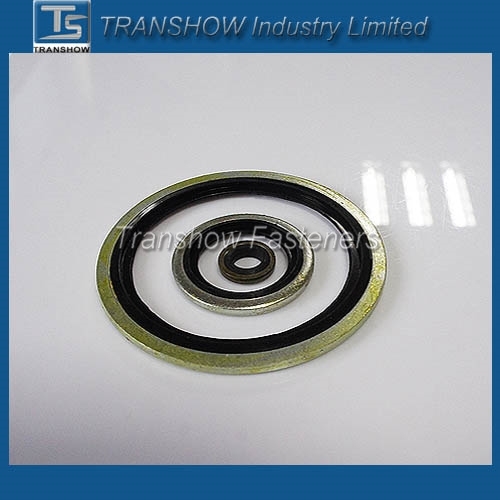 EPDM Bonded Washer Rubber Bonded Metal Seal Washer Bsp1/8