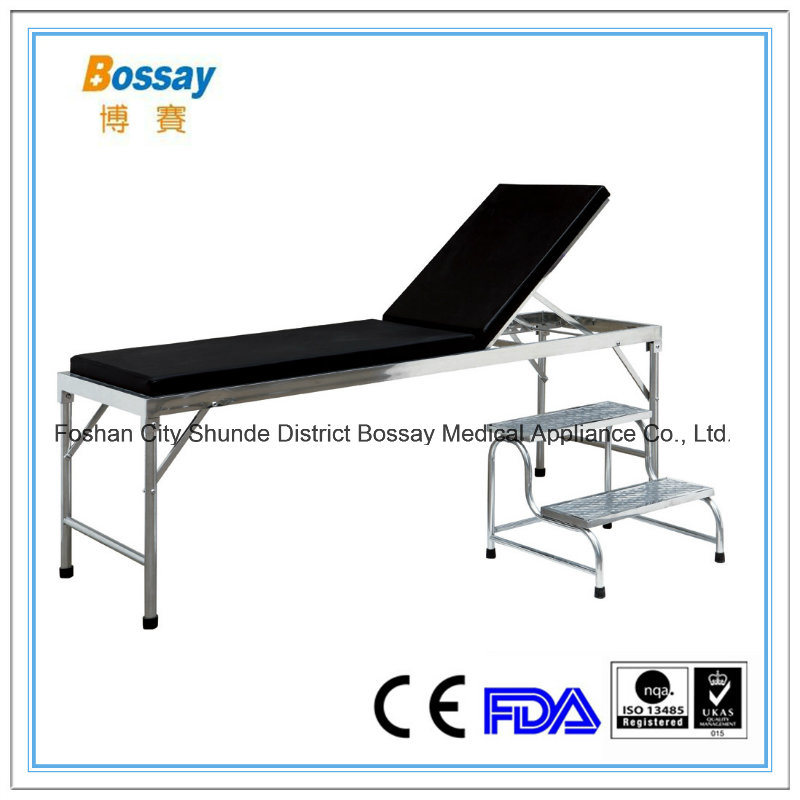 Hot Sale Hospital Furniture Back-Rest Adjustable Clinic Examination Beds