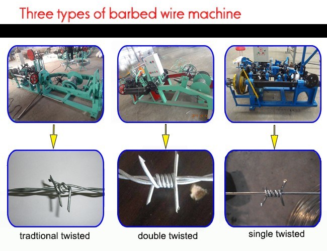 Fully Automatic Barbed Wire Making Machine
