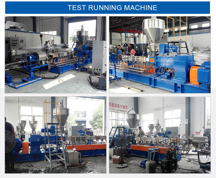 PE/PP High Filler Calcium Power Granulating Extruder Machinery