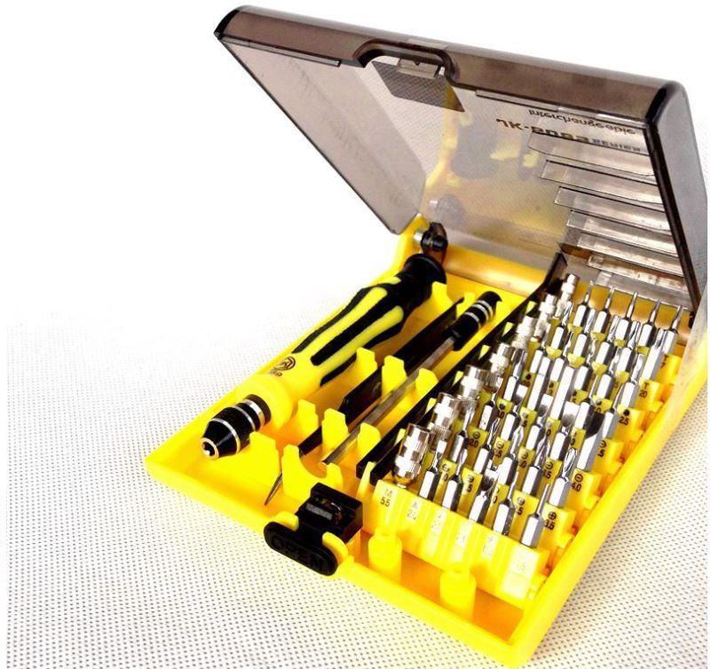 Multi-Bit Tools Repair 45 in 1 Precision Screwdriver Tool Kit Set PC Phone