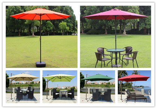 Trendy Style Factory Popular Umbrella and Parasol Wholesale Price Outdoor Garden Furniture