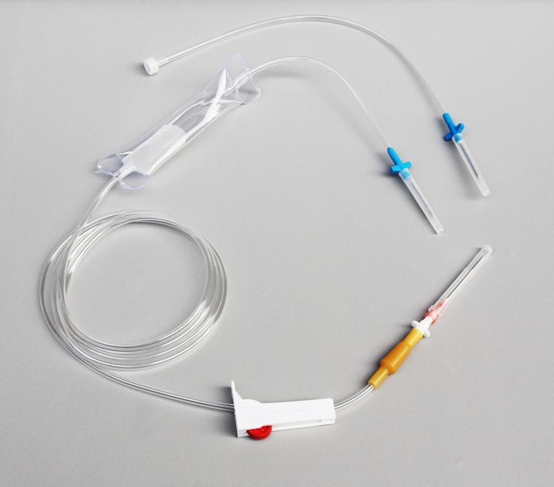 Disposable Blood Transfusion Set with Needle