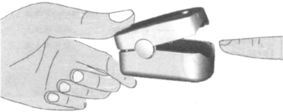Rechargeable Lithium Battery Pediatric Oximeter Finger Clip Adult Fingertip Pulse Oximeter
