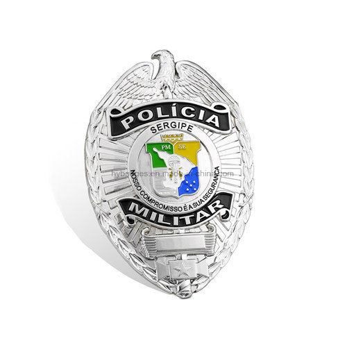 Supply Cheap Custom Pin, Metal Police Badge (GZHY-BADGE-003)