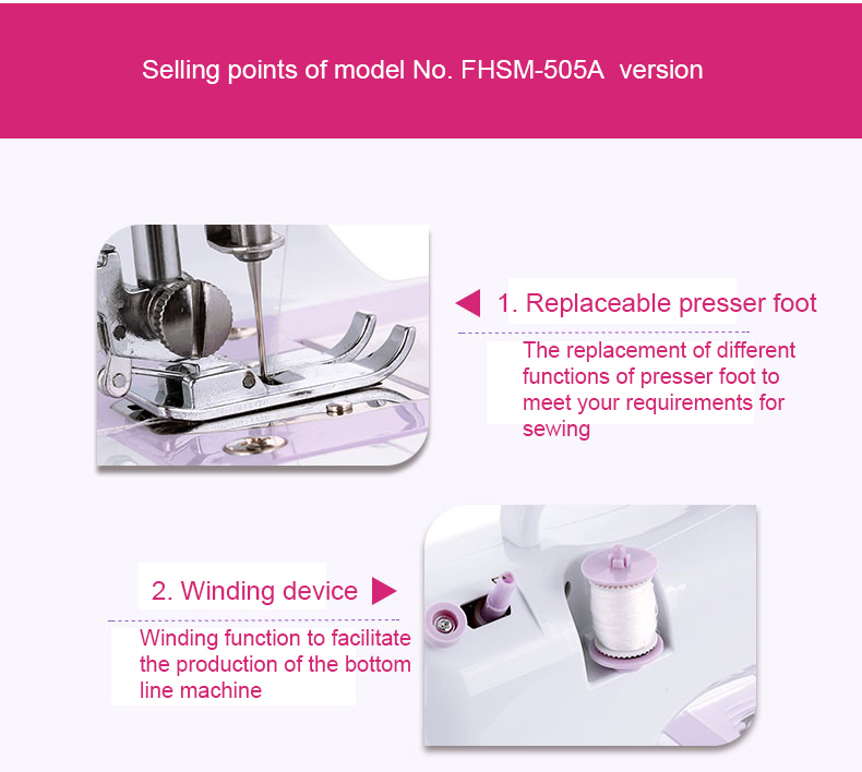 Wholesale Domestic Button Sewing Machine for Jeans (FHSM-505)