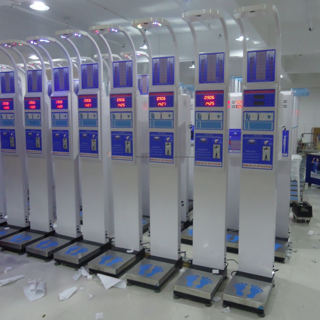 High Quality Health Check Kiosk Scale for Supermarket and Hospital