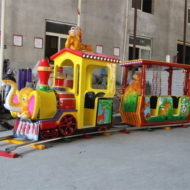 Mini Track Train Amusement Park Rides Electric Train