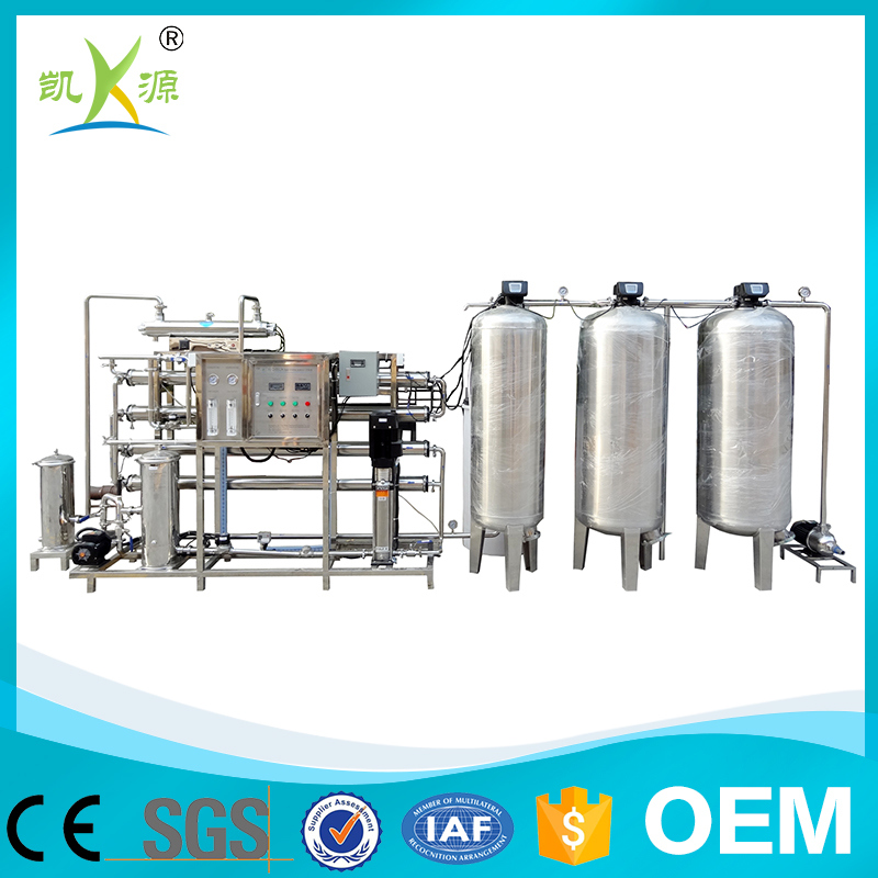 2000L/H Capacity Reverse Osmosis Systems Water Treatment Equipment