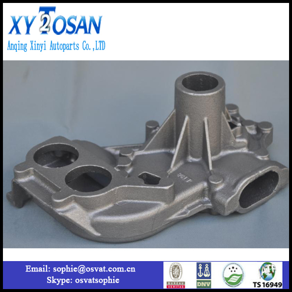 Trucks Spare Part Aluminum Dp-Tsc002 Water Pump Housing for Scania OEM 1787121 Pump Cover