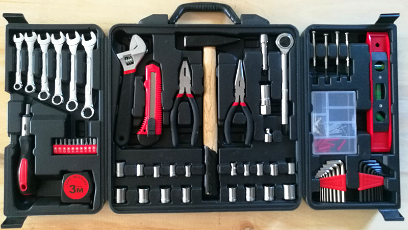 160PCS Professional Mechanical Tool Kit (FY160B)