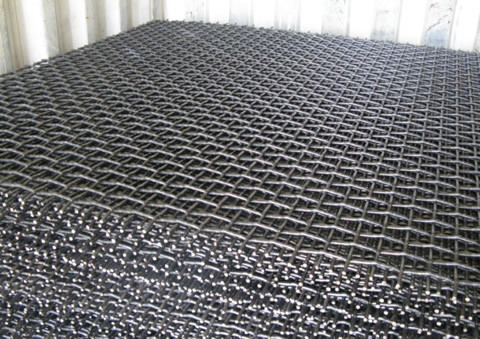 Stainless Steel Metal Crimped Woven Wire Mesh Filter Screen for Sieving and Filtration