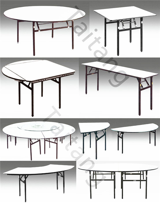 Model Hotel Plywood Round Banquet Table