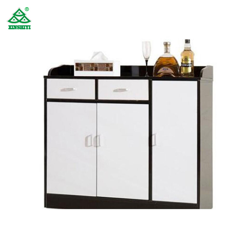 Wooden Display Modern Fancy Style Design Tea Cabinet with Drawers for Hotel