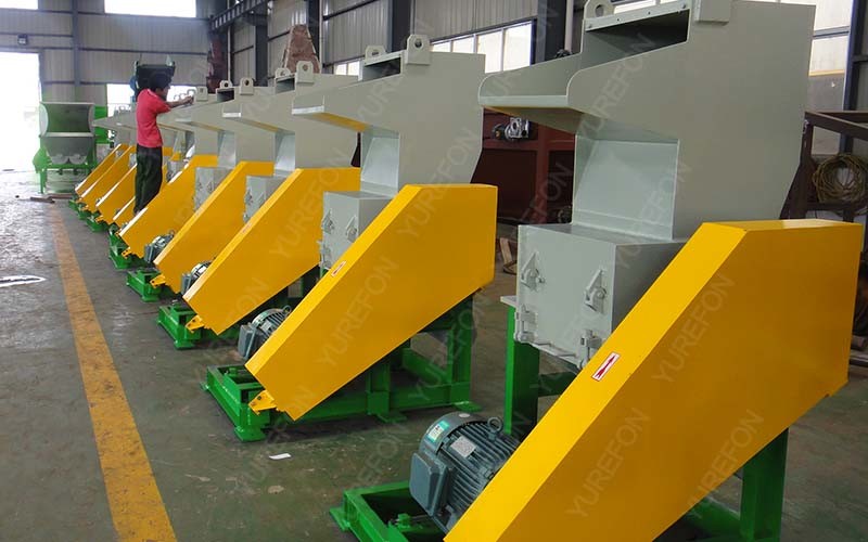 Recycled Plastic Crusher for PVC PP PE PC Pet