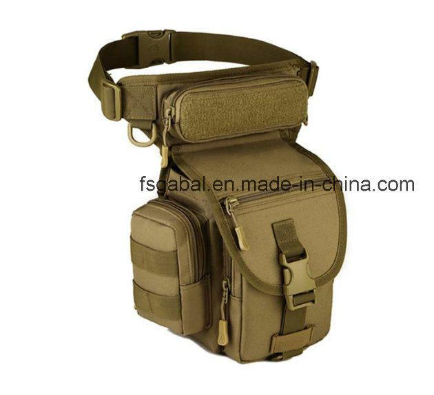 Outdoor Anti-Theft Military Camouflage Tactical Sports Fishing Waist Leg Bag