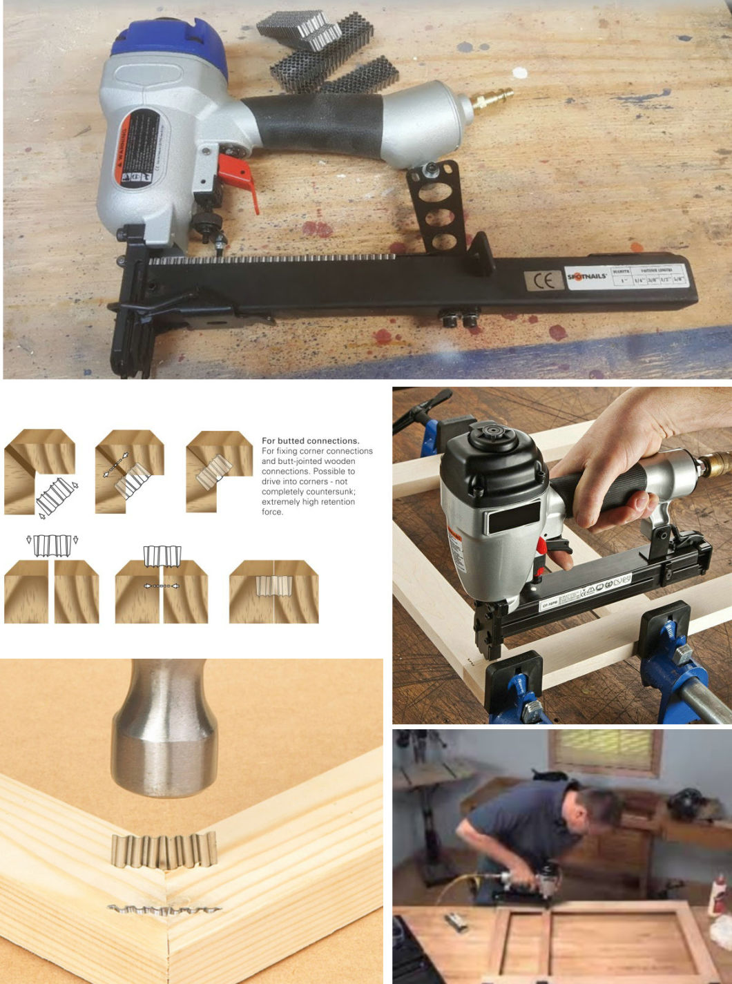 CF Four Corrugated Fasteners for Furnituring