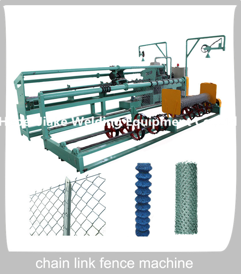 China Cheap Full/Semi Automatic Chain Link Fence Making Machine