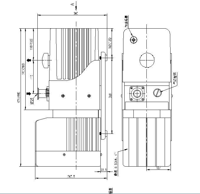 Cbvac Professional Vacuum Expert AVR-90 Rotary Vane Pump