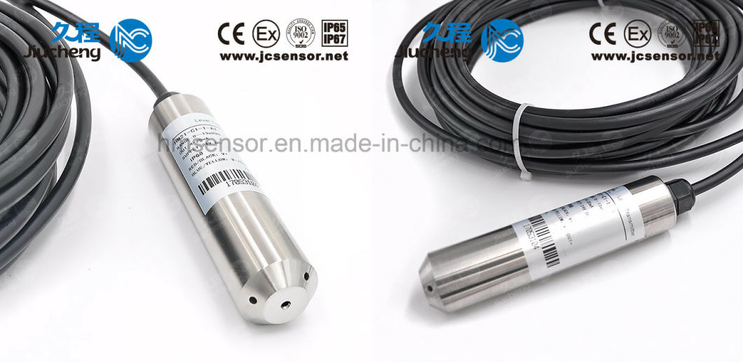 * IP68 4~20mA 0-5V Immersion Hydraulic Liquid Pressure Level Transducer Pressure Transmitter (JC621-42)