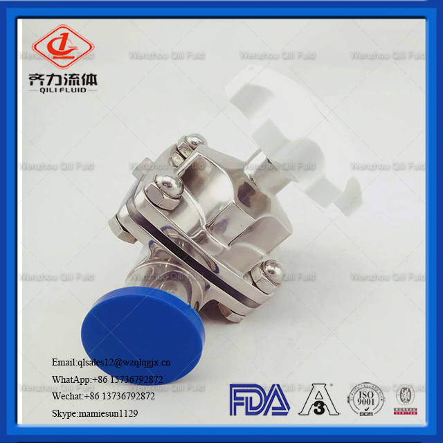 Stainless Steel Sanitary Manual Diaphragm Valve