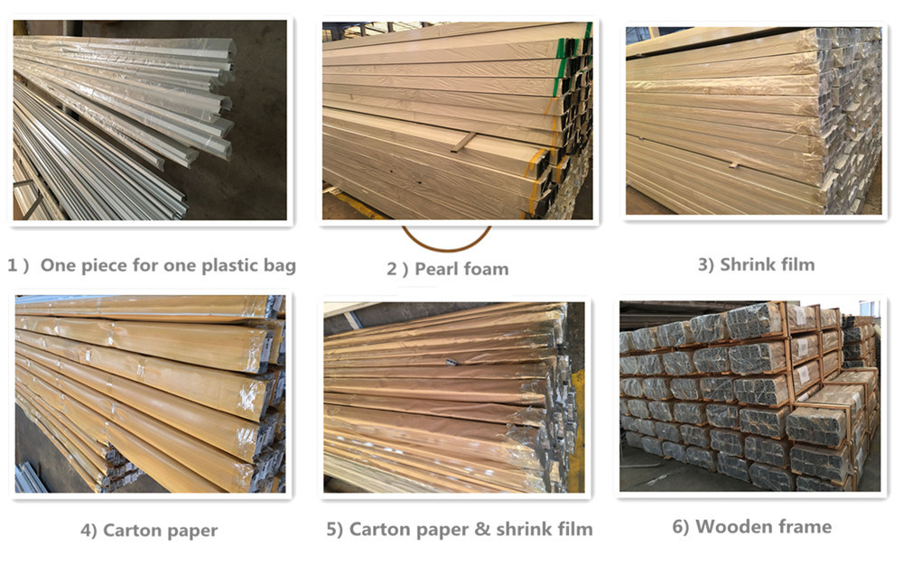 Aluminum and Wood Profile Extrusion Aluminum Profiles for Windows and Doors