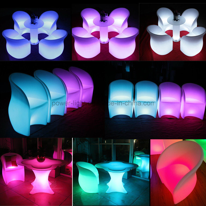 Event & Party Outdoor Furniture Color Changing LED Lounge Chair