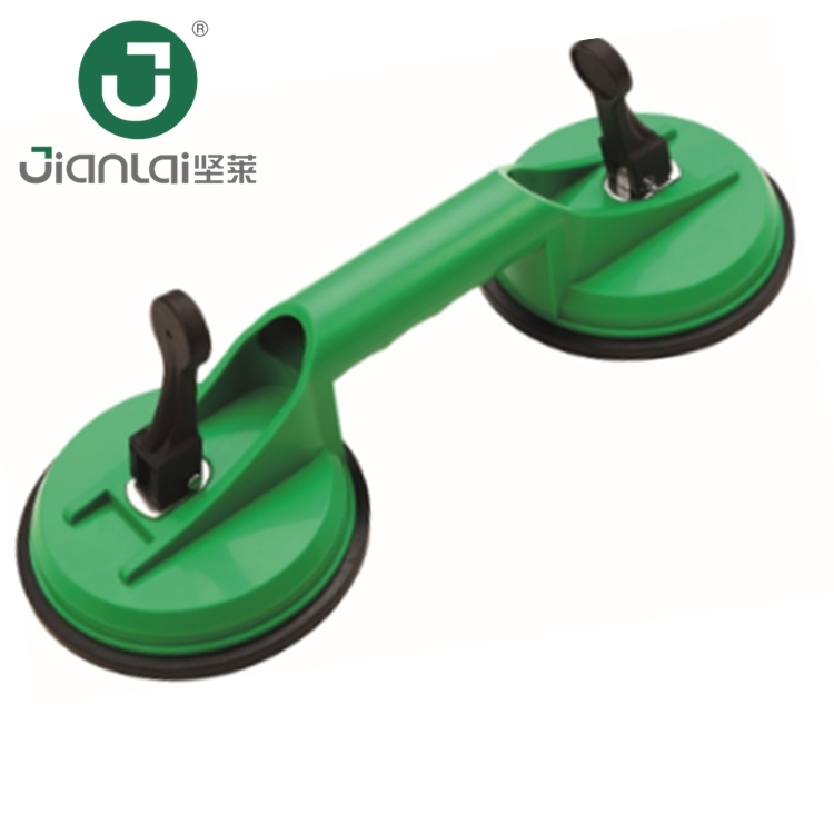 Double Suction Cup Lifter Aluminium Alloy Sucker for Glass