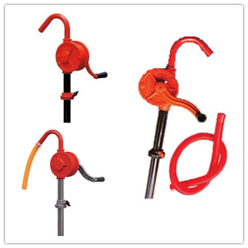 Suction Oil Fuel Diesel Barrel Cast Iron Rotary Hand Pump