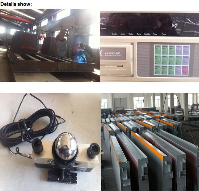 100t Digital Electronic Truck Scale Platform