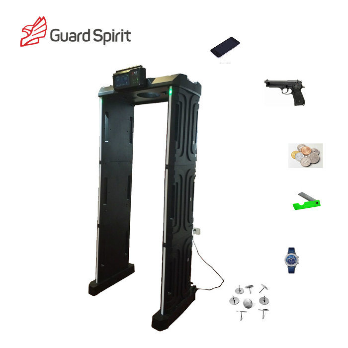 Waterproof Door Frame Arched Walk Through Metal Detector Portable