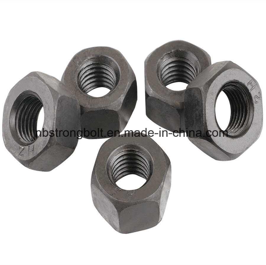 ASTM A194 Gr. 2h Heavy Hex Nut Black