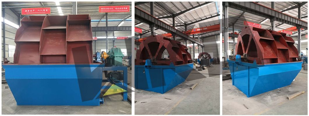 Recycling Machine Wheel Sand Washing Machine for River Sand Grading