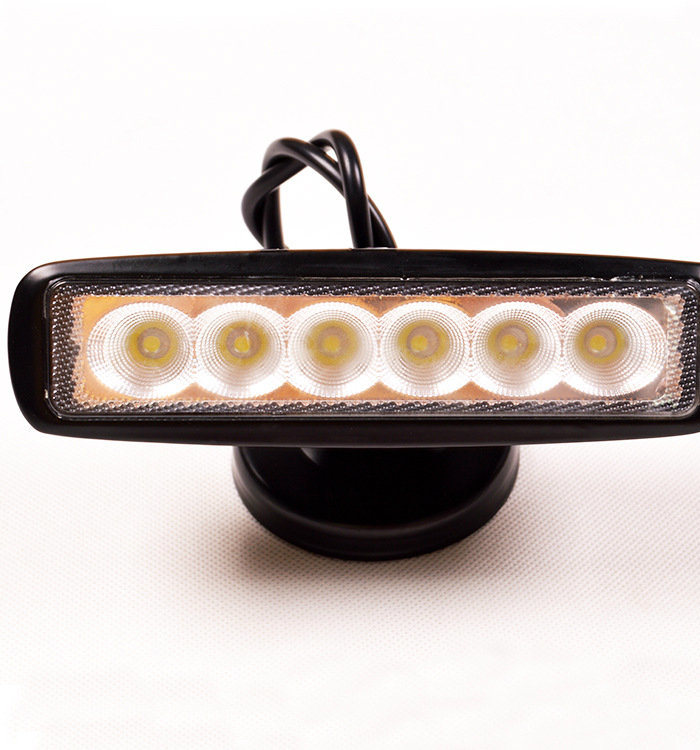 High Brightness 6000K 12V 18W LED Work Light