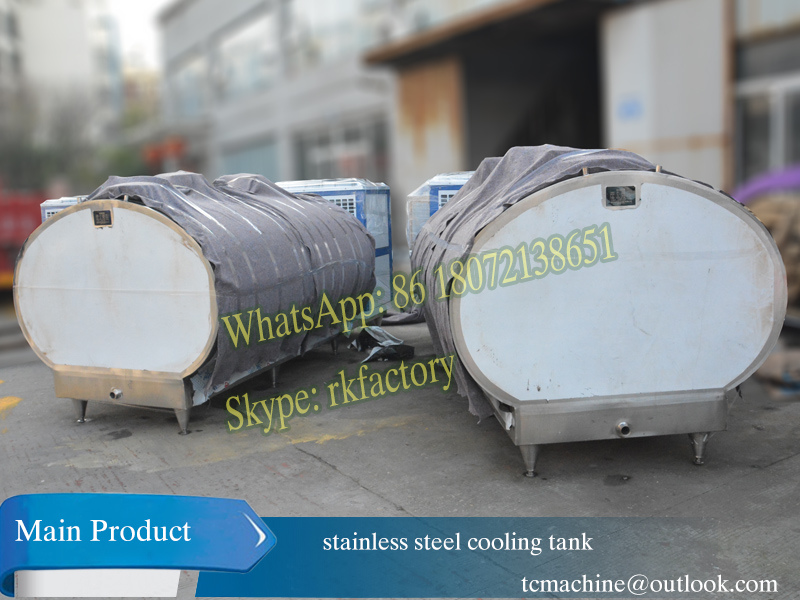 Chilled Milk Tank 5000L Milk Chilling Tank for Fresh Milk