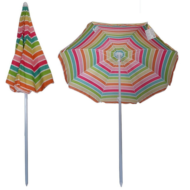 Promotion Advertising Beach Umbrella / Sun Garden Umbrella