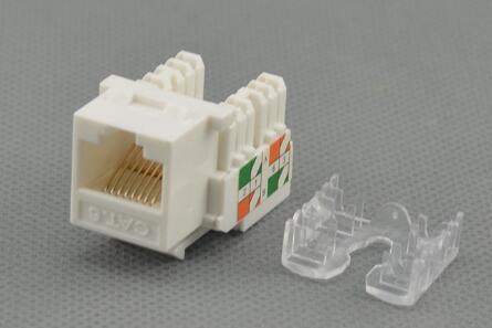 UTP Cat5e CAT6 RJ45 Keystone Jack