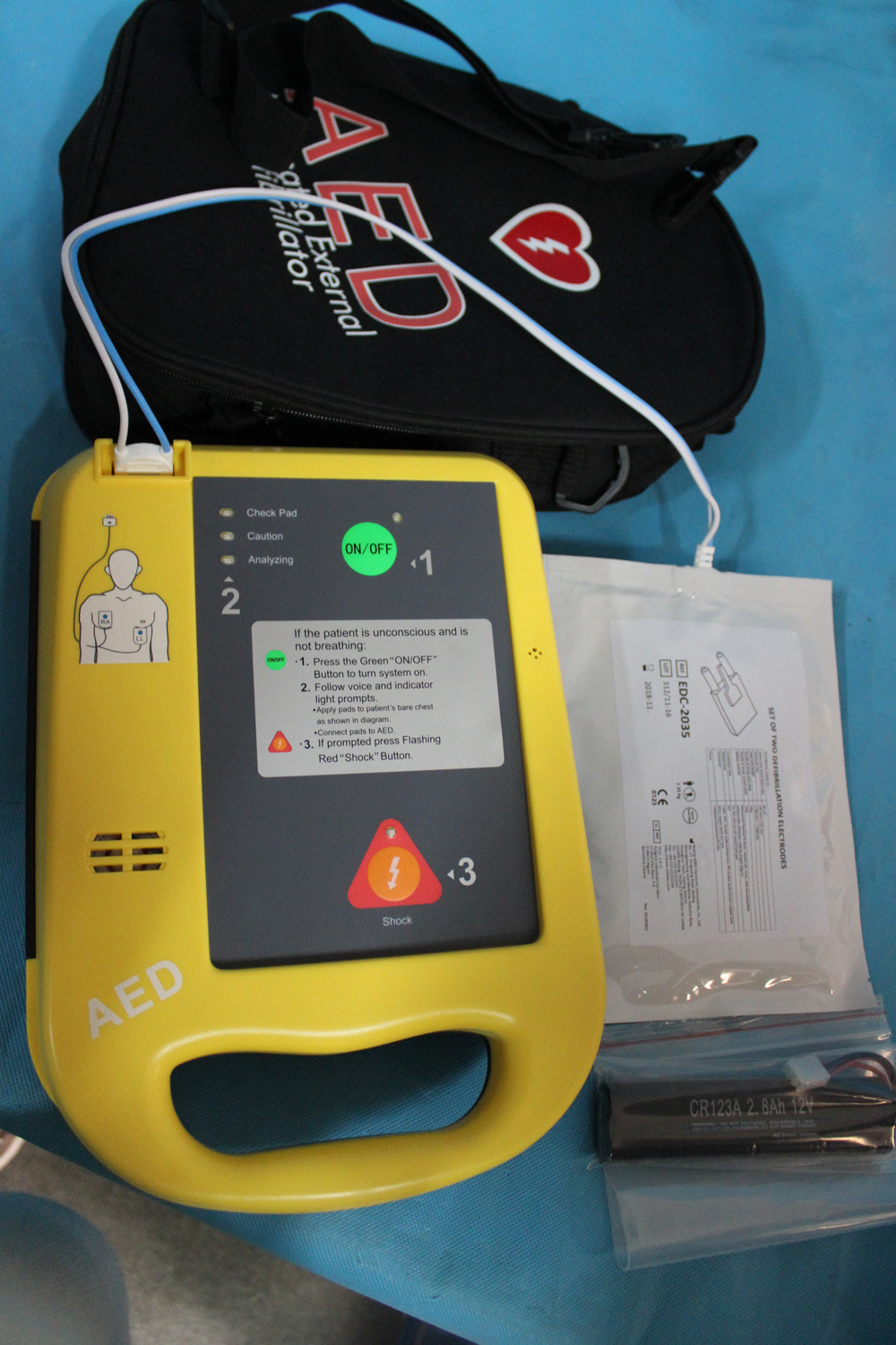 Ce&ISO Approved Multi-Used Portable Automatic External Defibrillator